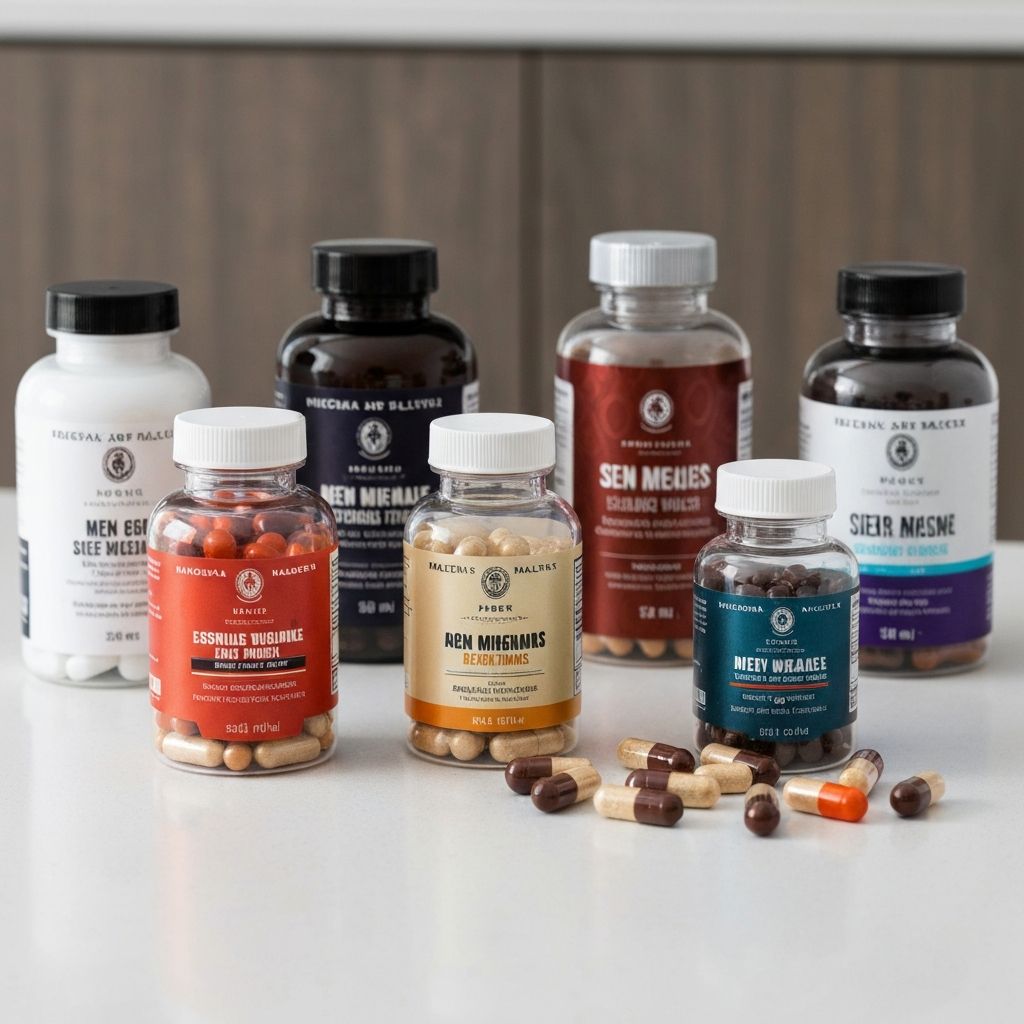 Men's lifestyle supplements