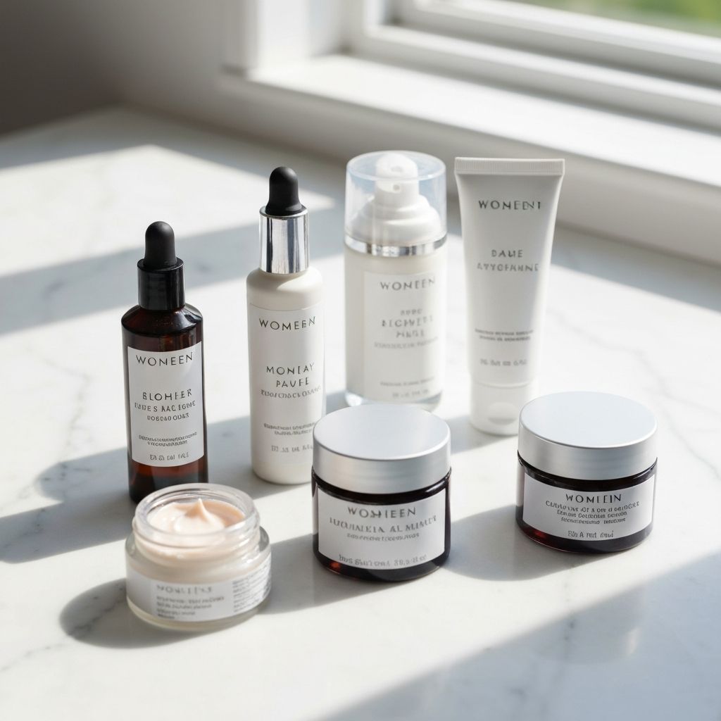 Women's skincare products